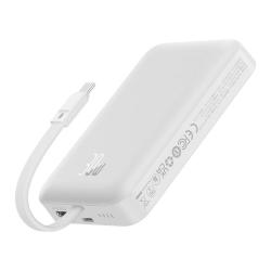 Baseus Powerbanka Magnetic Mini 10000mAh, USB-C30W MagSafe (bílá)