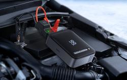 Baseus Powerbanka / startér + kompresor 2v1 Super Energy Car Jump Starter, 8000mAh, 1000A USB (černá)