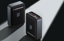 Baseus Powerbanka / startér + kompresor 2v1 Super Energy Car Jump Starter, 8000mAh, 1000A USB (černá)