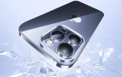 Baseus Průhledné pouzdro iPhone 15 + tvrzené sklo