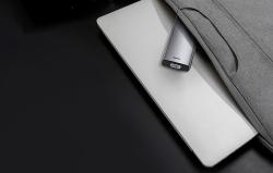Baseus Rozbočovač 9v1 Metal Gleam Series, USB-C na 3x USB 3.0 + HDMI + USB-C PD + Ethernet RJ45 + microSD/SD + VGA