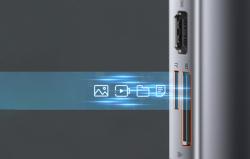 Baseus Rozbočovač 9v1 Metal Gleam Series, USB-C na 3x USB 3.0 + HDMI + USB-C PD + Ethernet RJ45 + microSD/SD + VGA