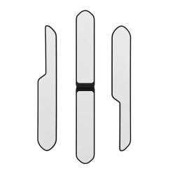 Baseus Sada chráničů dveří T-Space pro Tesla v balení po 6 kusech (černá)