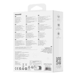 Baseus Sluchátka TWS Bowie M2s (bílá)