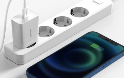 Baseus Speed Mini Quick Charger bílá USB-C PD 3A 20W nabíječka