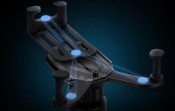 Baseus Stabilní gravitační držák telefonu do auta do větrací mřížky (černý)