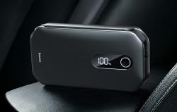 Baseus Super Energy Car Jump Starter 12000mAh, 1000A, USB (černý)