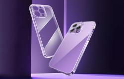 Baseus Průhledný kryt a sada tvrzeného skla Corning pro iPhone 14 Pro