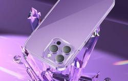 Baseus Průhledný kryt a sada tvrzeného skla Corning pro iPhone 14 Pro