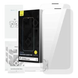 Baseus Tvrzené sklo Corning pro iPhone 13/13 Pro/14 se zabudovaným prachovým filtrem Baseus Tvrzené sklo Corning pro iPhone 13/13 Pro/14 se zabudovaným prachovým filtrem