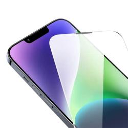 Baseus Tvrzené sklo Corning pro iPhone 13 Pro Max/14 Plus se zabudovaným prachovým filtrem