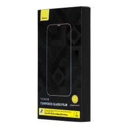 Baseus Tvrzené sklo Corning pro iPhone 13 Pro Max/14 Plus se zabudovaným prachovým filtrem
