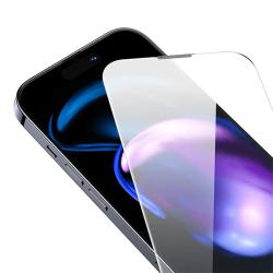 Baseus Tvrzené sklo Corning pro iPhone 14 Pro se zabudovaným prachovým filtrem