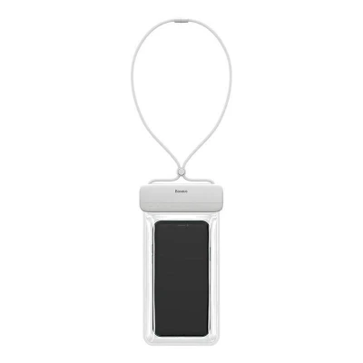 Baseus Vodotěsné pouzdro na telefon AquaGlide (bílé)