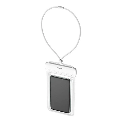 Baseus Vodotěsné pouzdro na telefon AquaGlide (bílé)