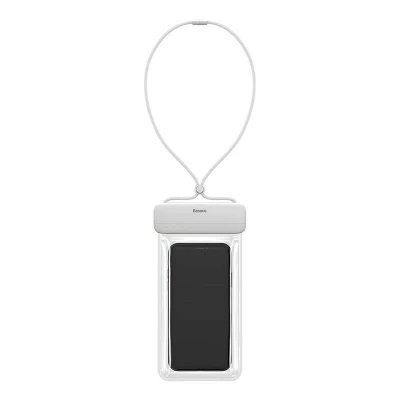 Baseus Vodotěsné pouzdro na telefon AquaGlide (bílé)