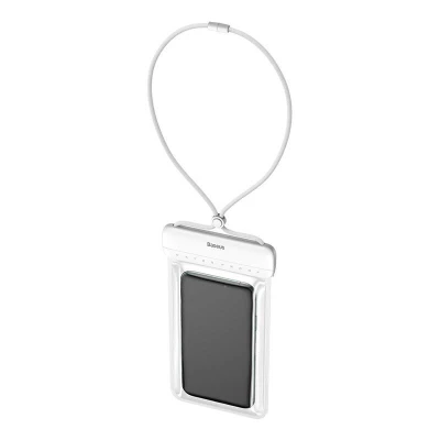 Baseus Vodotěsné pouzdro na telefon AquaGlide (bílé)