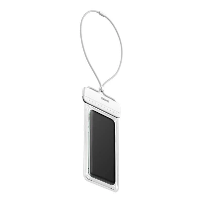 Baseus Vodotěsné pouzdro na telefon AquaGlide (bílé)