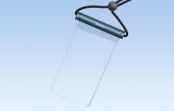 Baseus Vodotěsné pouzdro na telefon AquaGlide s cylindrickým posuvným zámkem (modré)