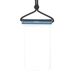 Baseus Vodotěsné pouzdro na telefon AquaGlide s cylindrickým posuvným zámkem (modré)