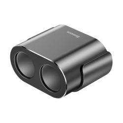 Baseus Zásuvka zapalovače s rozbočovačem 2xUSB 3,1A 100W - černá (VÝPRODEJ)