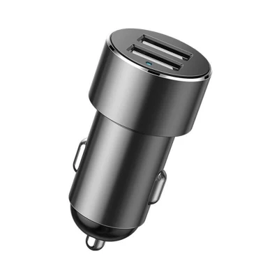 Baseus Zásuvka zapalovače s rozbočovačem 2xUSB 3,1A 100W - černá (VÝPRODEJ)