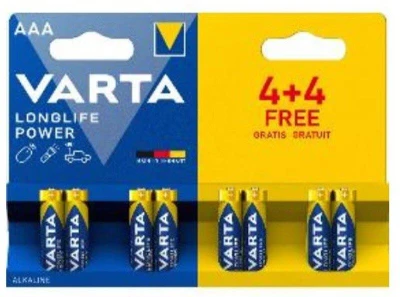 Varta Basic AAA 8 ks blistr alkalické baterie