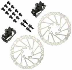 Basic Brzdy kotúčové s kotúčmi INTL 160mm (sada)