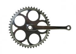 Basic Kliky LASCO 1 Fe klínkové bez krytu 170mm/46zubů Basic Kliky LASCO 1 Fe klínkové bez krytu 170mm/46zubů