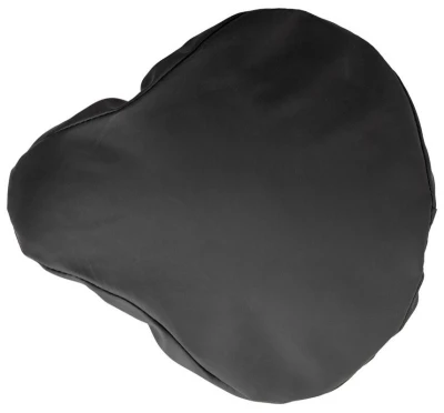 Basic černý molitanový koženkový potah sedla