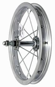 Basic Zapletené kolo 12" přední Zinek ocelový náboj Basic Zapletené kolo 12" přední Zinek ocelový náboj