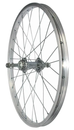 Basic Zapletené kolo 20" zadní Zinek Fe Al Basic Zapletené kolo 20" zadní Zinek Fe Al