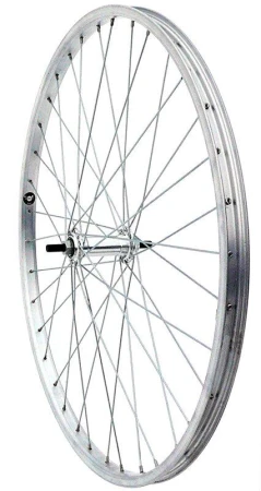 Basic Zapletené kolo 26" přední Zinek Al lož./MACH1 110 36děr Basic Zapletené kolo 26" přední Zinek Al lož./MACH1 110 36děr