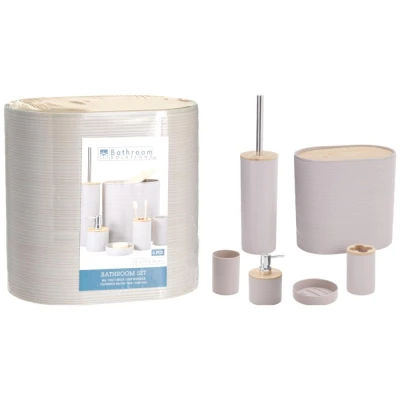 Bathroom Solutions Koupelnové doplňky sada 6 ks šedá