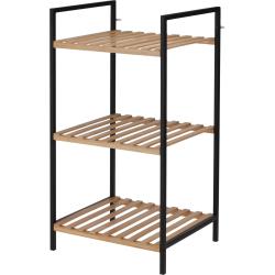 Bathroom Solutions Regál do koupelny bambus 3 police 38 x 32,5 x 70 cm Bathroom Solutions Regál do koupelny bambus 3 police 38 x 32,5 x 70 cm