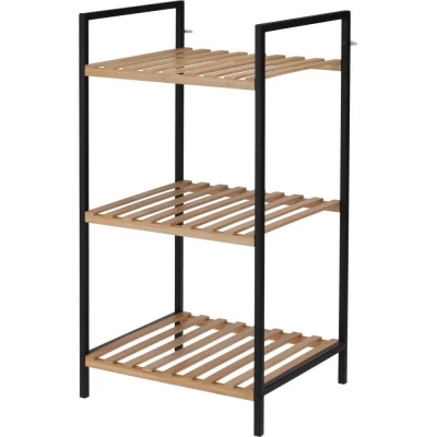 Bathroom Solutions Regál do koupelny bambus 3 police 38 x 32,5 x 70 cm Bathroom Solutions Regál do koupelny bambus 3 police 38 x 32,5 x 70 cm