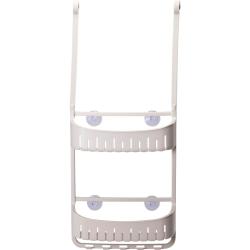 Bathroom Solutions Regál koupelnový závěsný s přísavkami béžový
