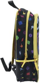 Detský chlapčenský batoh Pokémon 24x30x10cm čierny na zips