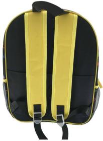 Detský chlapčenský batoh Pokémon 24x30x10cm čierny na zips