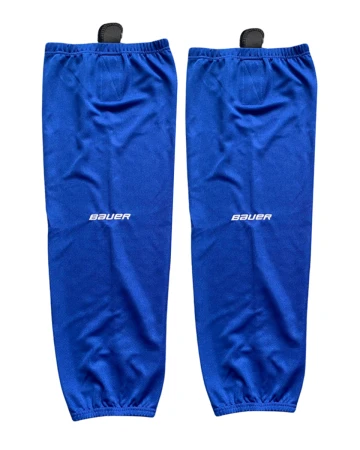 BAUER Hokejové stulpny Flex SR modré