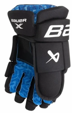 Bauer X S24 INT juniorské rukavice POUZE Intermediate, černá, 13 (VÝPRODEJ)