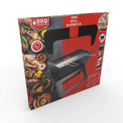 Bbq Collection Gril na dřevěné uhlí skládací 46 x 37 cm