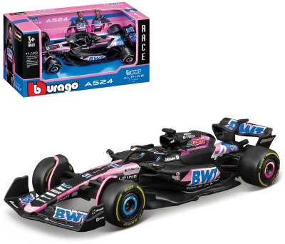 BBurago Auto F1 Team Alpine A524 Esteban Ocon kov