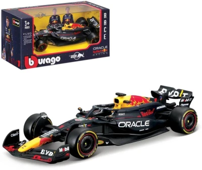BBurago Auto F1 Team Oracle Red Bull Racing RB20 Max Verstappen kov