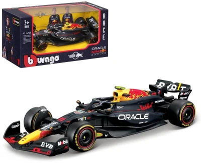 BBurago Auto F1 Team Oracle Red Bull Racing RB20 Sergio Peréz kov