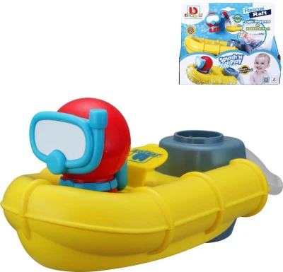 BBurago Junior baby člun záchranářský do vody do vany na baterie Světlo BBurago Junior baby člun záchranářský do vody do vany na baterie Světlo