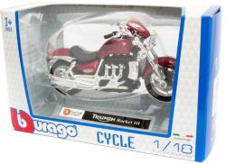 BBurago Motorka 12cm kovový model 1:18 různé druhy v krabici