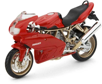 BBurago Motorka 12cm kovový model 1:18 různé druhy v krabici