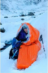 BCB Adventure nouzový vak Blizzard Survival Bag orange
