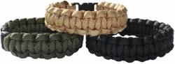 BCB Adventure náramek paracord plast béžový